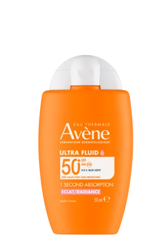 Avene Sun Ultra Fluid Radiance solkrem ansikt SPF 50+ 50 ml