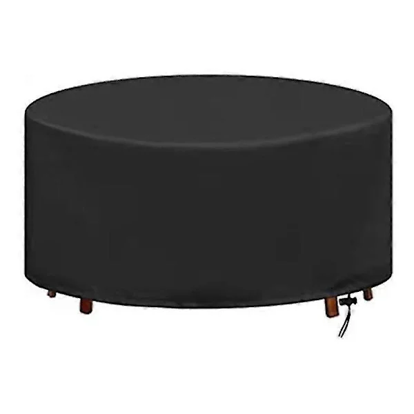 120*75cm Beskyttelsestrekk for Utemøbler Kraftig Vanntett Anti-falming Trekk for Ute Rundt Bord Stoler Sett Vanntett Beskyttelse