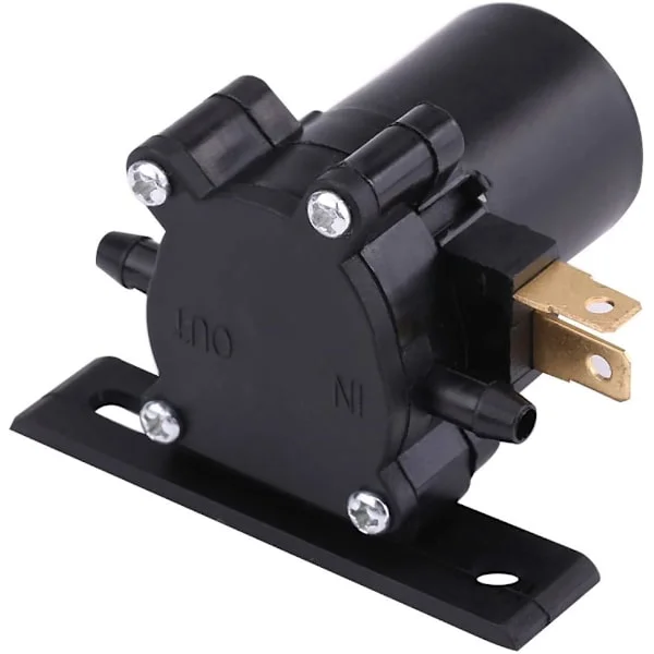 Universal windshield washer pump, 12V universal windshield washer pump motor, cleaning water pump for car, bus and truck
