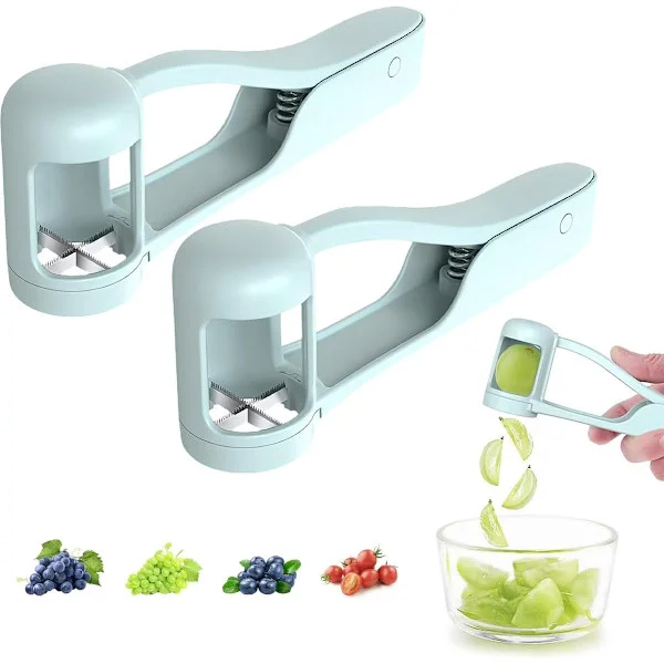 Grape Cutter - Fruit Cutter - Slicer - Vegetable Cutter - Tomato Cutter - Grape Slicer - Kitchen Utensil - Salad Cutter - Cherry Tomato Cutter ...