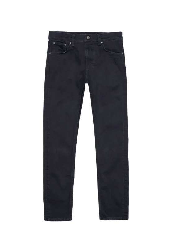 Nudie Jeans Lean Dean Everblue Herr Svart W33/L32