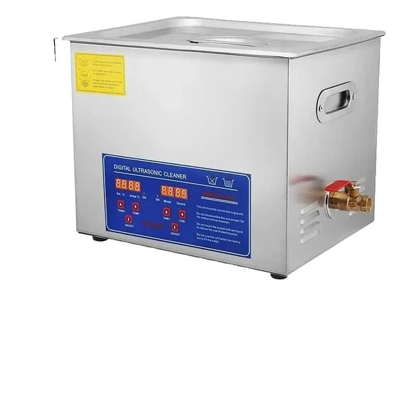 Ultraljudsrengörare, rostfritt stål, effektiv ultraljudsrengöring, 10L