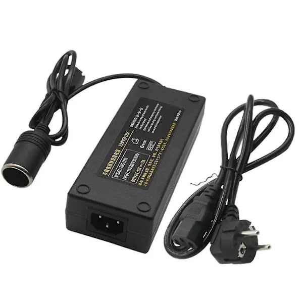 12V 160W Bilstrømomformer med doble USB-porter og AC-uttak-FX-