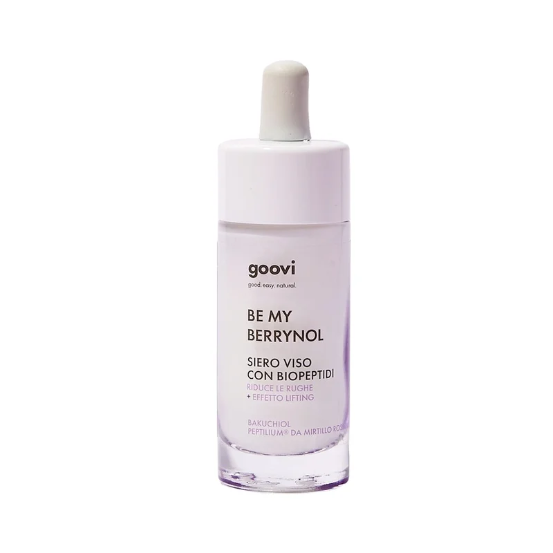 Goovi Viso Siero con Biopeptidi BE MY BERRYNOL 30ml - Siero antirughe