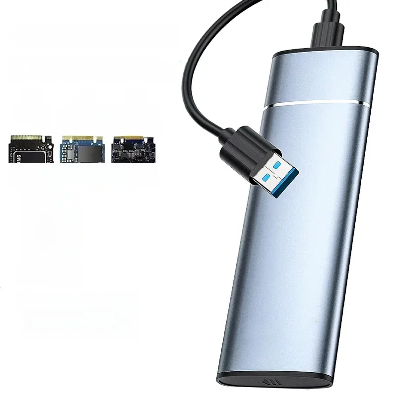 AliExpress - Boîtier M.2 SATA NVMe 10Gbps boîtier SSD externe Type C USB 3.1 adaptateur de disque dur M.2 2230 2242 2260 2280 boîte de rangement pour 