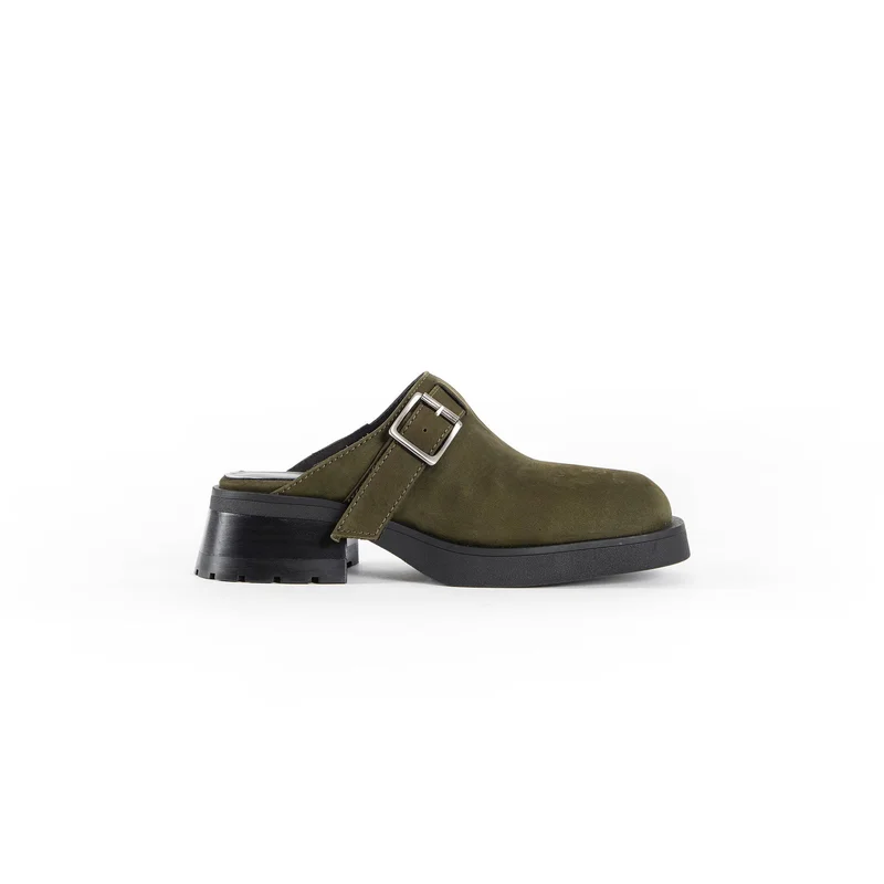 Aroa Suede Mules