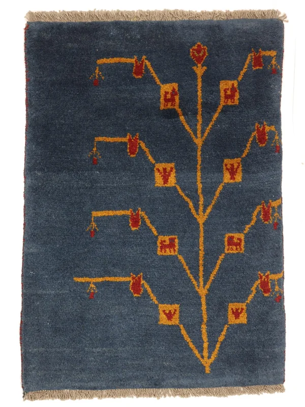 Petit Gabbeh Tapis 62X88 Laine