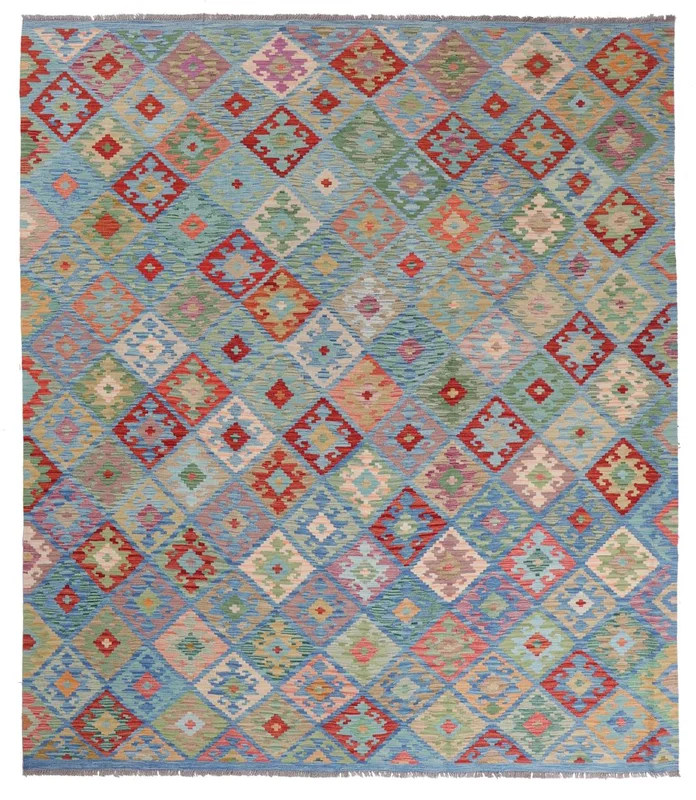 Kelim Afghan Old Style Matot 266X304 Isot Villa