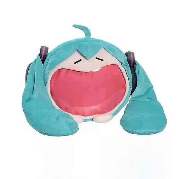 Kawaii Anime Hatsune Miku Cosplay Plush Backpack Ita Bag Women Bag School Student Man Velvet Shoulder Bag Girl Gift {Db)[TT]