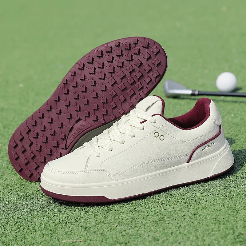 AliExpress - Professioneller Golf-Trainingsschuh für Herren und Damen, bequeme Wanderschuhe, Unisex-Golfschuhe aus Leder, rutschfeste Golf-Sneaker für
