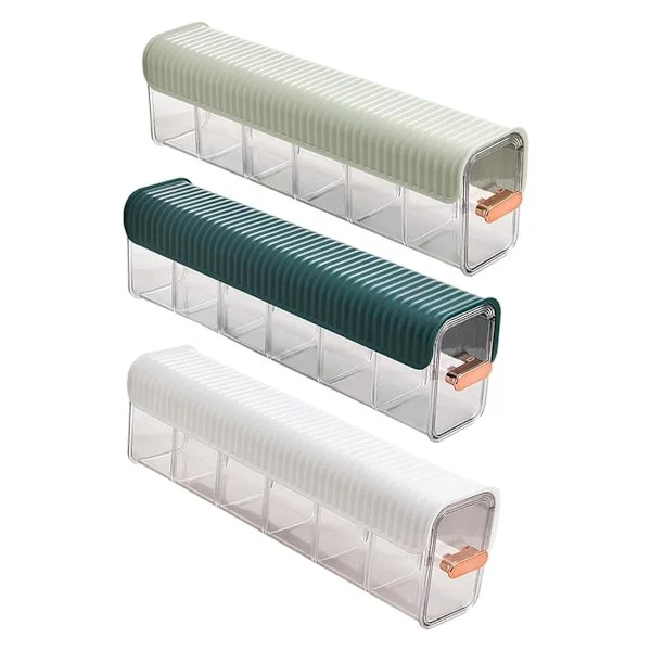 3 st Underwear Drawer Organizer, Punch-Free Multifunctional Wall Mounted Storage Box, Washable Compartment Storage Box