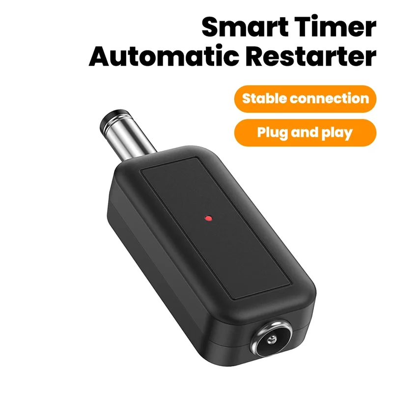 AliExpress - DC WiFi Auto Reboot Router Router 24H Automatische Abschaltung Reset Tool 5,5x2,1mm Neustart Steuerleitung 5V-24V