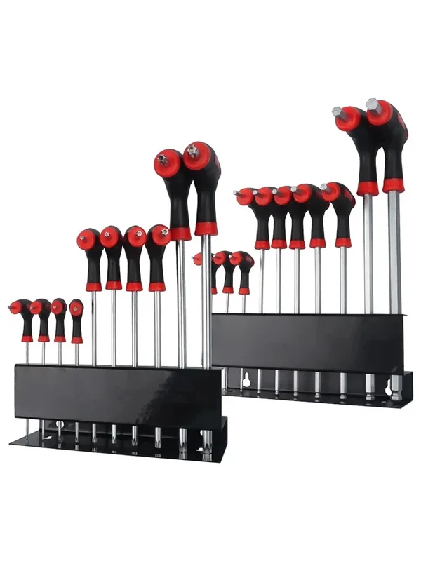 AliExpress - 10-teiliges T-Griff-Inbusschlüssel-Werkzeugset mit T-Griff, Stern-T-Griff, Torx-Schlüssel-Set mit praktischem Aufbewahrungsständer, 