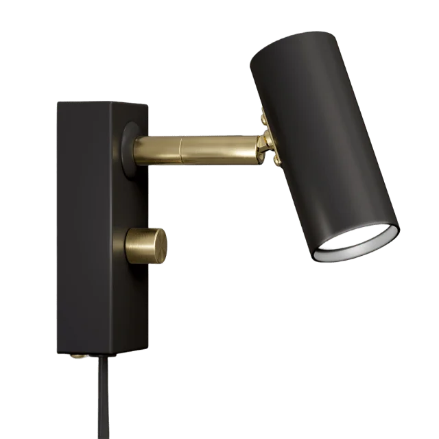 Belid Vägglampa Cato Lampor Unisex Svart