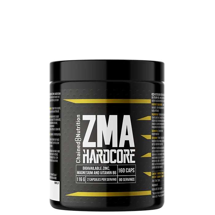 Chained Nutrition ZMA Hardcore 160 kapsler