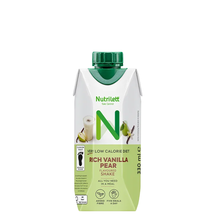 Nutrilett Måltidsersättning Shake Vanilj Päron 330 ml