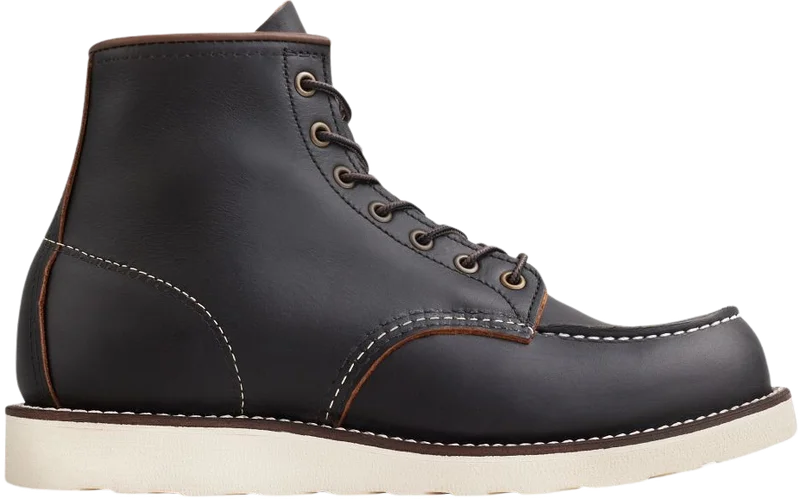 Red Wing Shoes Red Wing Moc Toe 6'' Black Prairie