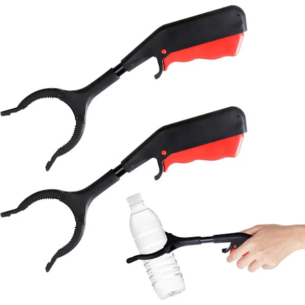 2 st Skräpplockare, 30 cm plockverktyg, multifunktionell gripare, gripare skräpplockare för funktionshindrade