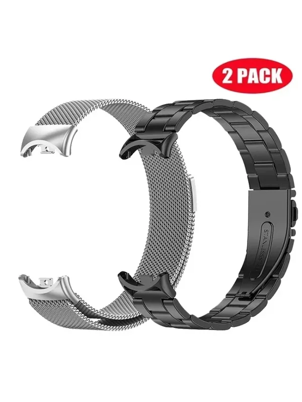 AliExpress - Edelstahlarmband für Xiaomi Mi Band 10 9 8 Magnetschlaufe für Xiaomi Smart Band 8 9 Metallarmband Correa Band 10 Armbänder