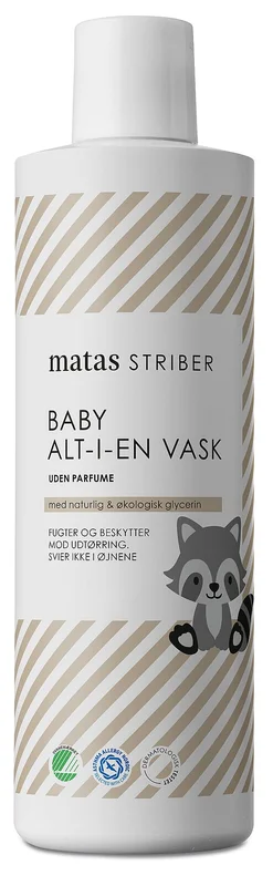 Matas Striber Baby Alt-i-en Vask Uden Parfume, Børn & Forældre, Shampoo & Vask, Babyshampoo