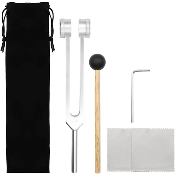 Terapeutisk Stemmegaffel, 128Hz Aluminium Stemmegaffel, Vibrationel Stemmegaffel Terapi, Stemmegaffel Tilbyder en Frekvensrespons