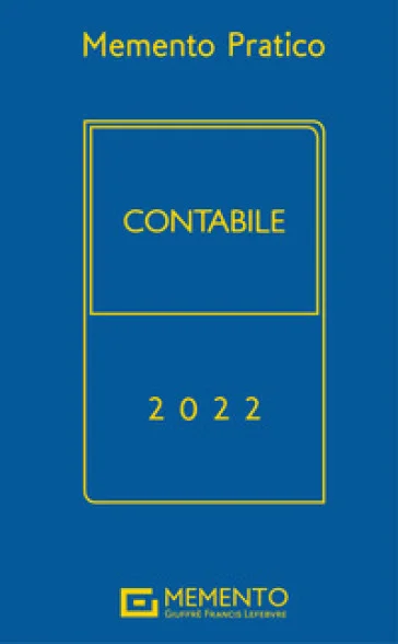 Memento pratico. Contabile 2022