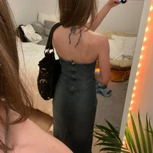 Jeansklänning h&m
