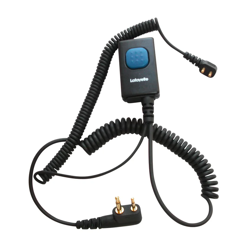 Lafayette Miniheadset | Radiokabel | Peltor | 2-pin J22 - 3,5&2,5mm vinkel M3