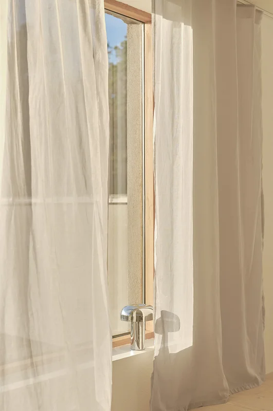 Jotex - Voile-gardine Im 2er-pack Beige - CORINNE - Kaufe Multifunktionsgardinen bei Jotex