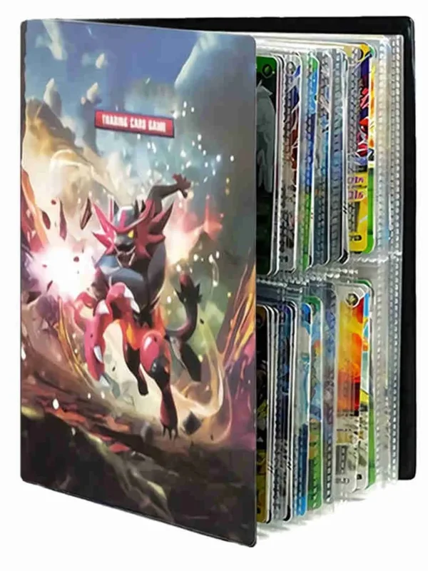 AliExpress - 240 pièces Anime cartes Album livre carte cartes Collection dossier support classeur pour Pokemon jeu carte boule étoile carte enfants 