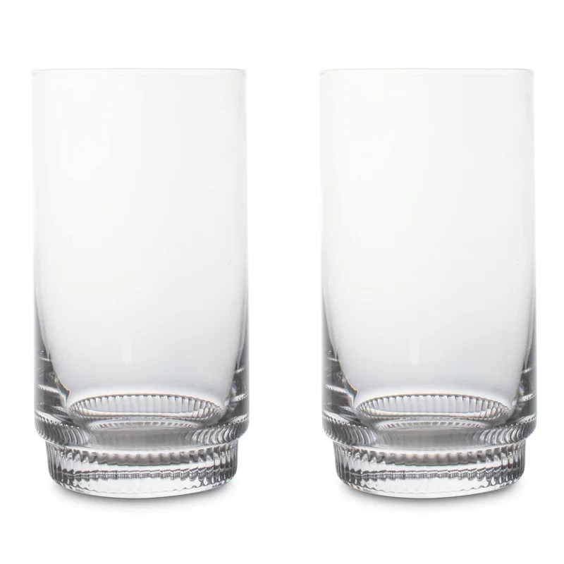 Sagaform Saga højt tumbler glas, 2-pak - Klar | KitchenOne
