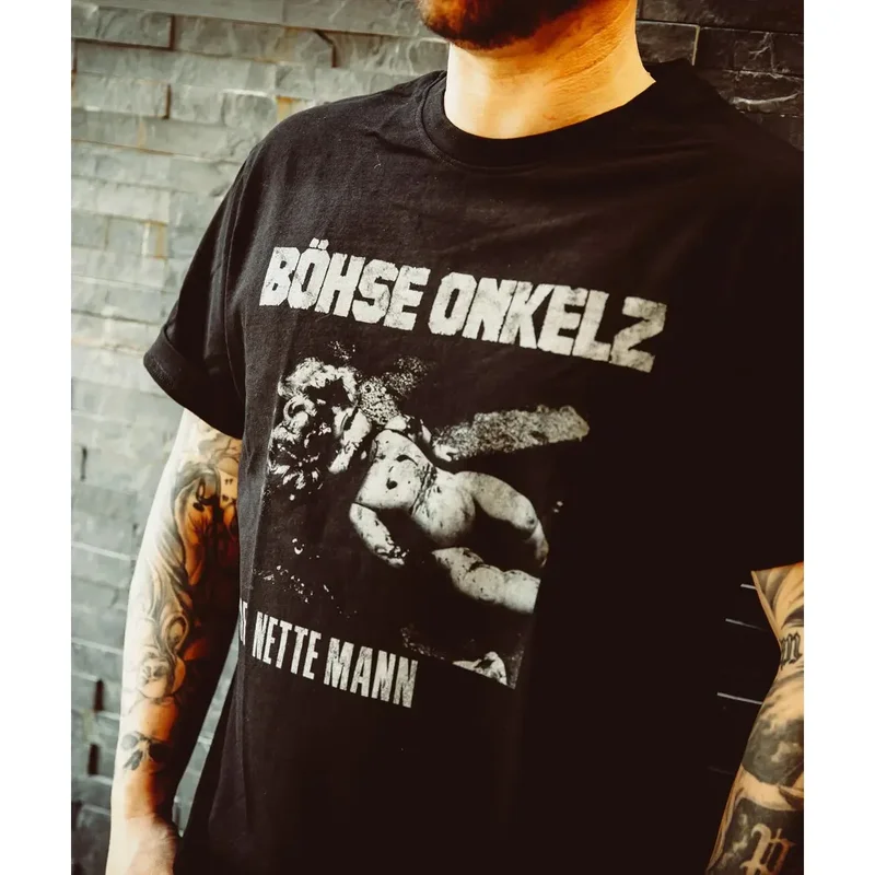 AliExpress - German Heavy Metals Böhse Onkelz T-Shirt Streetwear Damen Herren Oversized Y2K Kurzarm-T-Shirt Hochwertige Baumwolle Damenbekleidung