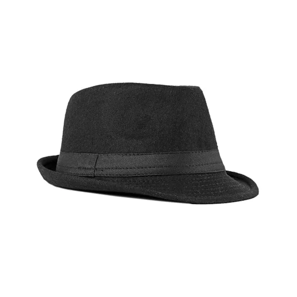 Fedora hatt dam herr hattar bred brätte filthatt Panama hatt filthatt vinterhatt vinterhatt trilby hattar klassisk utomhushatt för bröllop talangshow