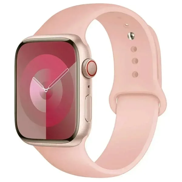 【DENGTU】Original Silikonarmband kompatibelt med Apple Watch Band 44mm 38-40 42-46 41-45 46MM 49 mm Armband iwatch Serie 10 9 7 4 5 6 8 SE Ultra 2 3 P