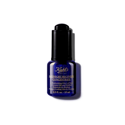 Kiehl's Midnight Recovery Concentrate 15ml, Skincare, Ansiktsvård, Ansiktsolja, Hudvård för natten
