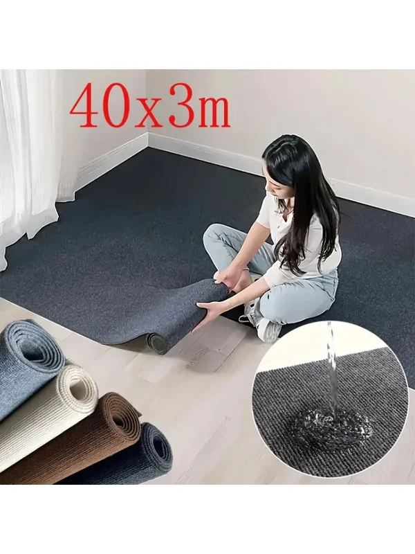 AliExpress - 40 cm x 3 m Küchen Schlafzimmer Teppich Wasseraufnahme Home Decor Selbstklebende Raumdekoration Badezimmerteppiche Einfarbiger Teppich 
