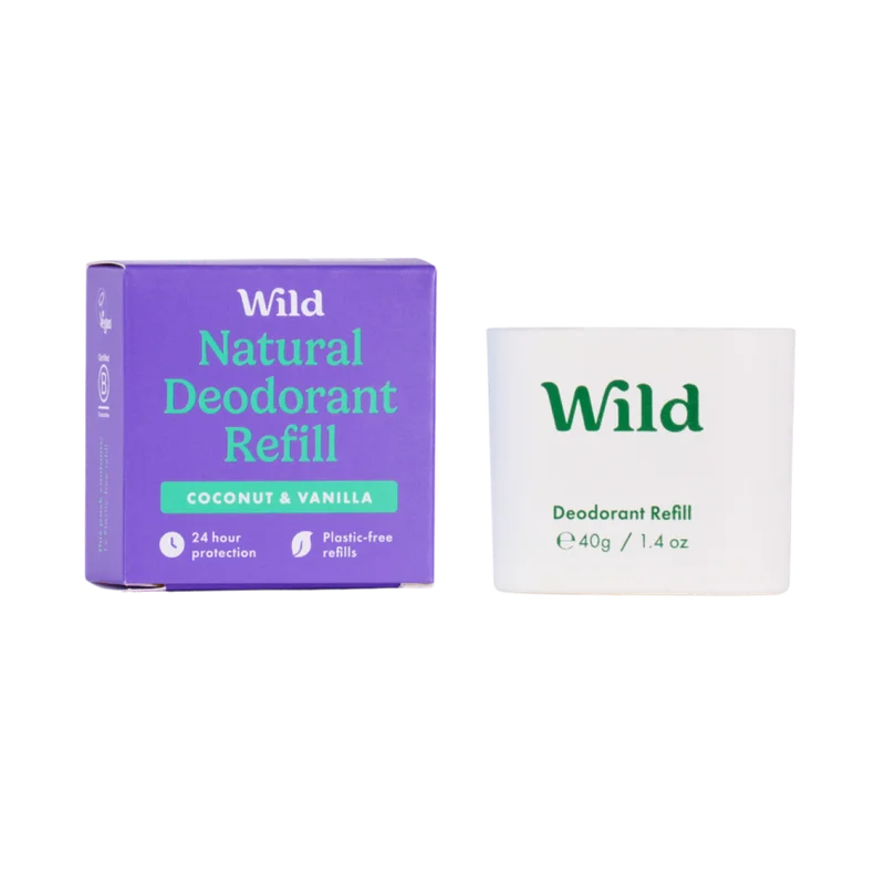Wild Deo Coconut & Vanilla deodorant refill 40 g