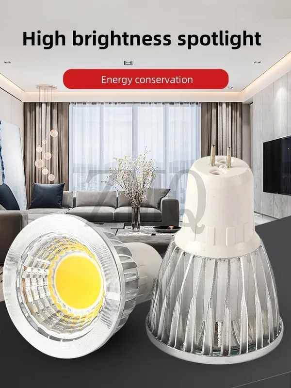AliExpress - Ampoule de projecteur LED GU10 GU5.3 E27 E14 MR16 Led 12V 110V 220V AC 9W 12W 15W LED GU5.3 GU10 COB, 5 pièces