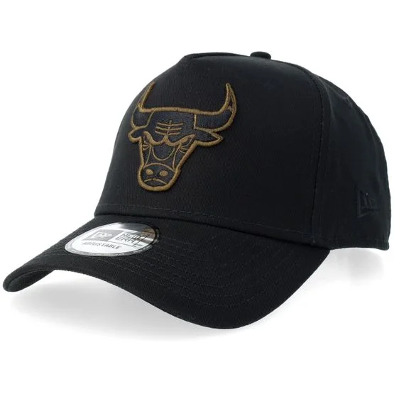 New Era - NBA Sort adjustable Kasket - Hatstore Exclusive x Chicago Bulls Bronze Details 940 A-frame @ Hatstore