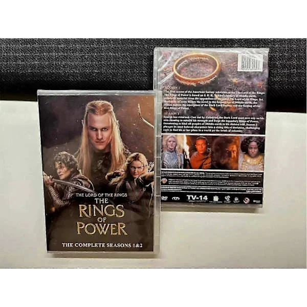 25-26 Ringenes Herre: Maktens Ringer sesong 1-2 DVD, 6-disker