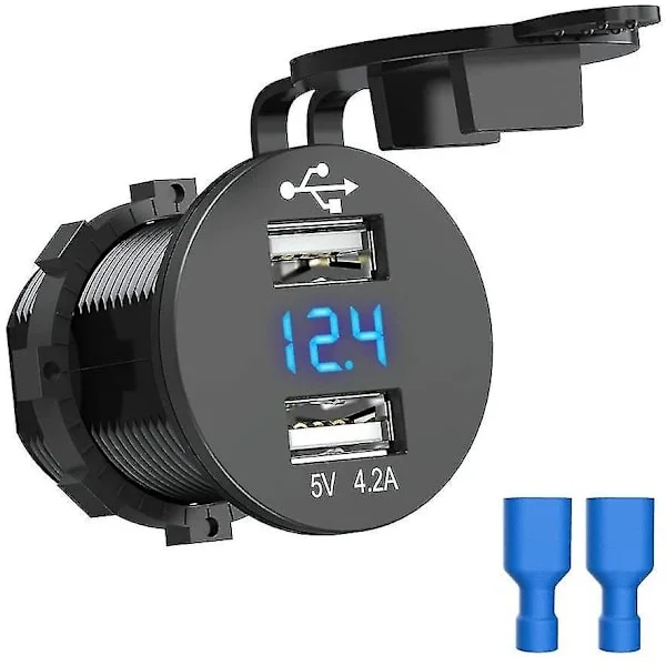 USB-uttag för bil, motorcykel, husbil, lastbil och mer