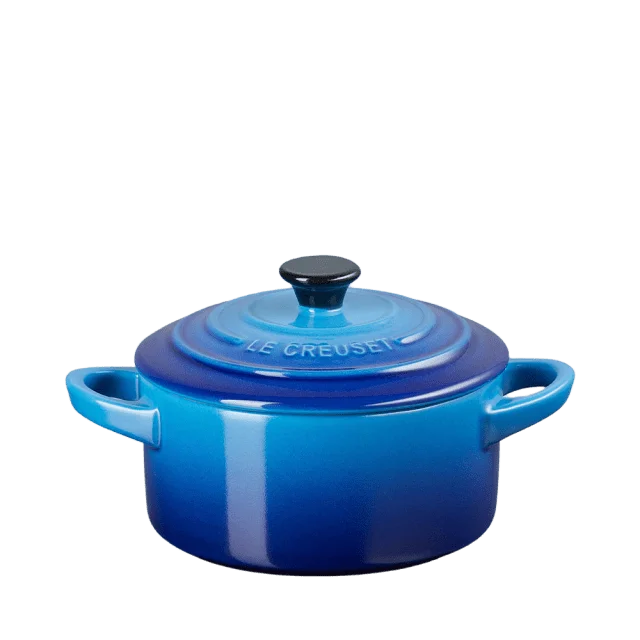 Le Creuset Minigryta Stengods 10 cm Azure Blue 0,25L Grytor Unisex Blå