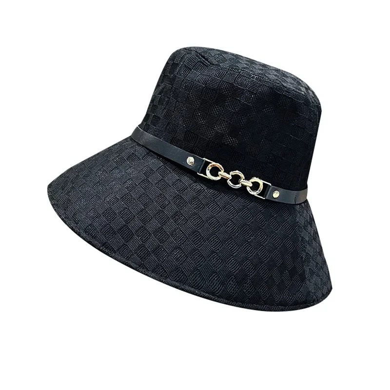 AliExpress - Neuer modischer Fischerhut für Damen, Damen-Sonnenhut mit großer Krempe, atmungsaktives Netzgewebe, lässiger Reise-Bucket-Hat, Outdoor-