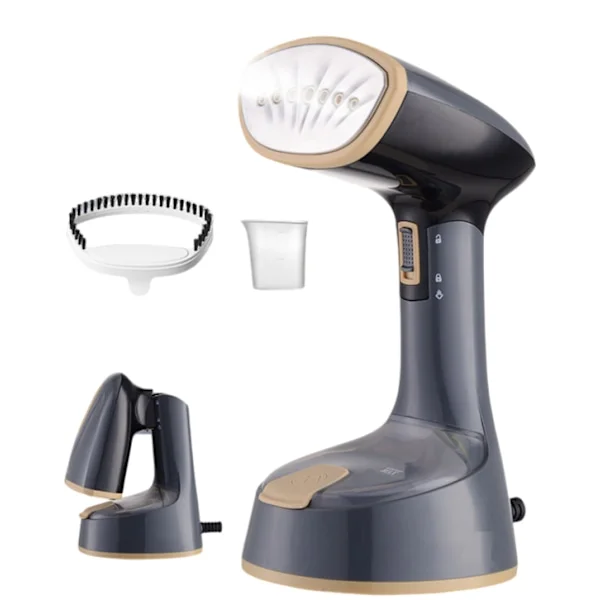 Steam Iron, 1300 Watt Steamer, Vertical and Horizontal Ironing, Fast Wrinkle Removal, for Travel and Home