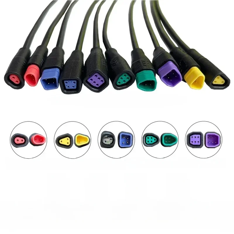 AliExpress - Julet Base Connector 2 3 4 5 6Pin Kabel Wasserdichter Stecker für Ebike Bafang Display Pin Optionales Kabel Ebike Zubehör