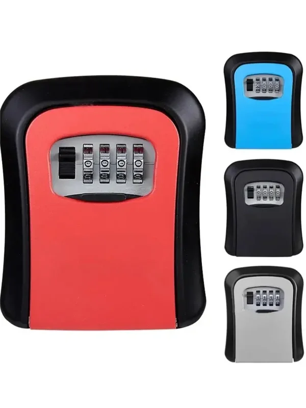 AliExpress - Wand halterung Schlüssels chloss Box 4-stelliger Passwort-Code Sicherheits schloss kein Schlüssel für Home-Office-Schlüssel Safe Secret 