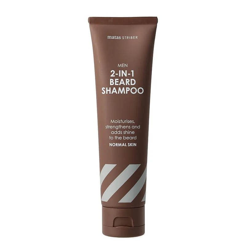 Matas Striber Men 2-in-1 Beard Shampoo til Normal Hud 100 ml, Mænd, Skægpleje, Skægshampoo