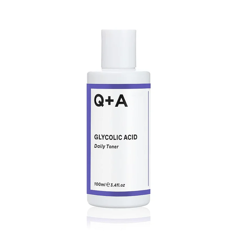 Q+A Glycolic Acid Daily Toner 100 ml, Hudpleje, Renseprodukter, Skintonic