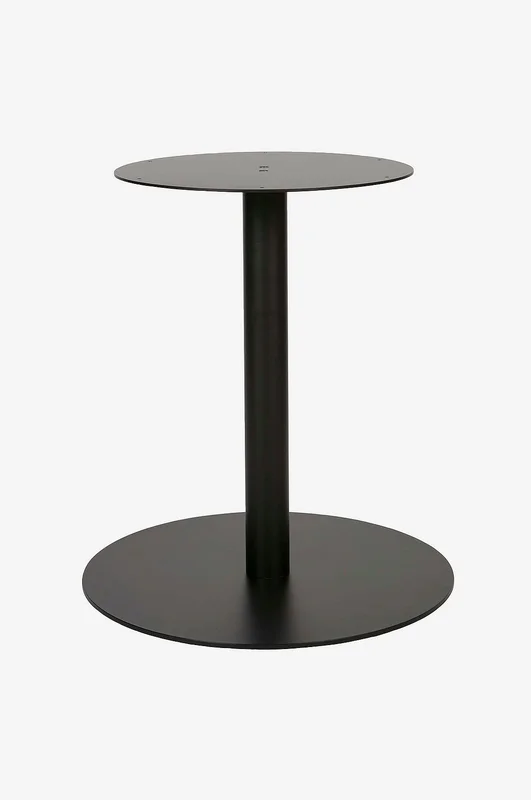 WOOOD - Rundt metallben Tablo - Svart - Spisebord - Fra Homeroom
