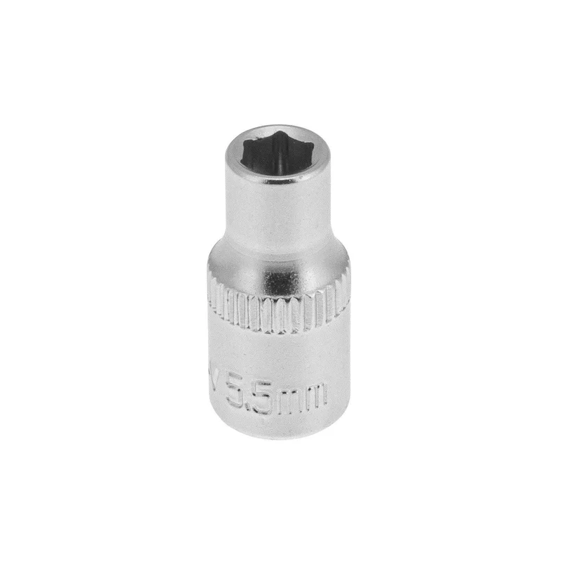 PELA 562359 Hylsa drivstorlek 1/4", 6-kant, kort 5,5 mm, Handverktyg